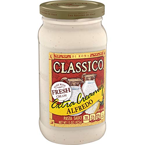 Classico Extra Creamy Alfredo Pasta Sauce (15 Oz Jar) thumbnail