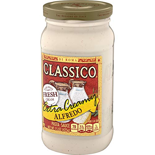 Classico Extra Creamy Alfredo Pasta Sauce (15 Oz Jar) thumbnail