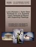Lowe (wyman) V. Taylor Steel Products Co. U.s. Supreme Court Transcript of Record with Supporting Pleadings Paperback | Indigo Chapters