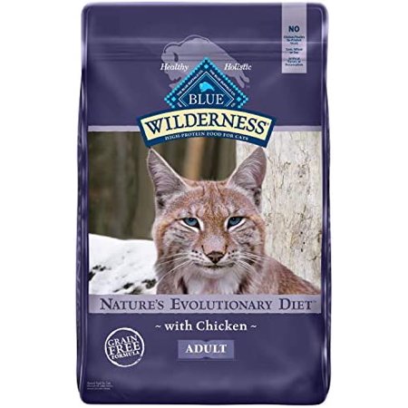 Blue Buffalo Wilderness High Protein  Natural Adult Dry Cat Food  Chicken 12-lb