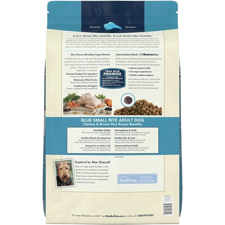 Blue Buffalo Life Protection Formula Natural Adult Small Bite Chicken and Brown Rice Dry Dog Food