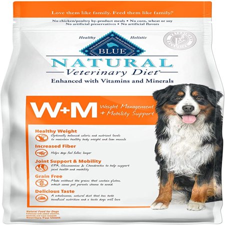 Blue Buffalo Natural Veterinary Diet 801755 Weight Management + Mobility Support for Dog 6lbs