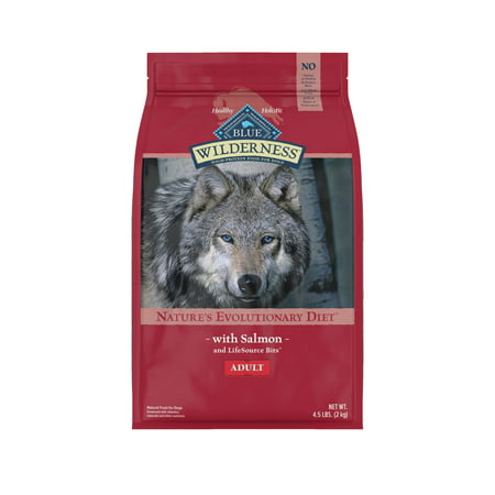 Blue Buffalo Wilderness High Protein  Natural Adult Dry Dog Food  Salmon 4.5-lb