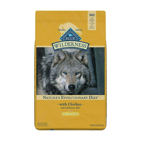 Blue Buffalo Wilderness Adult Healthy Weight Natural Chicken Dry Dog Food  24 Lb. Bag