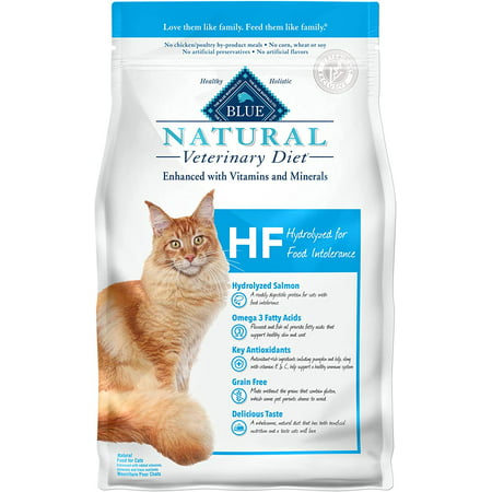 Blue Buffalo Natural Veterinary Diet HF Hydrolyzed for Food Intolerance Dry Cat Food