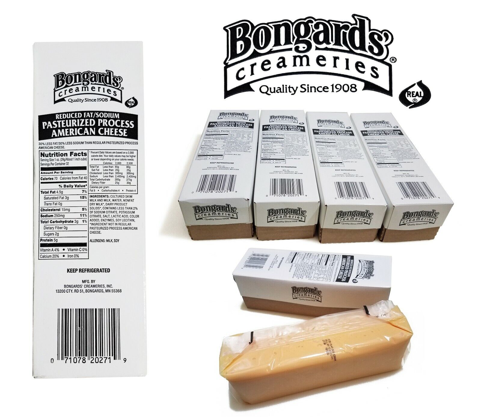 Bongards Premium Cheese American Cheese