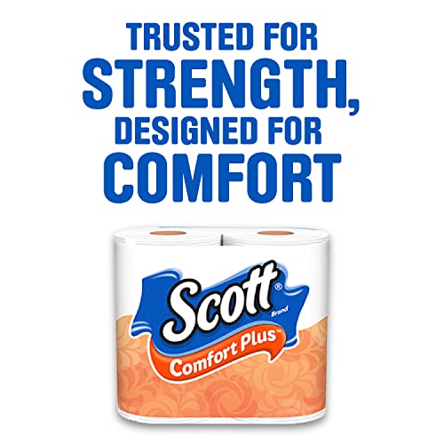 Scott ComfortPlus Toilet Paper  6 Mega Rolls  425 Sheets per Roll  Septic-Safe  1-Ply Toilet Tissue thumbnail