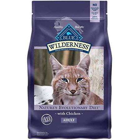 Blue Buffalo Wilderness High Protein  Natural Adult Dry Cat Food  Chicken 6-lb