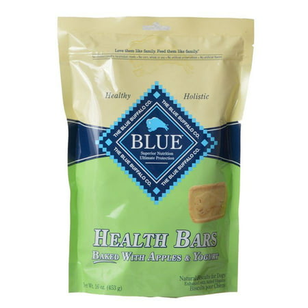 Blue Buffalo Blue Buffalo Health Bars Dog Biscuits - Baked with Apples & Yogurt 16 Oz Pack of 3
