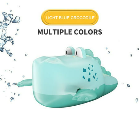 Bath and Water Play Toys Floating Clockwork Toys Swimming Pool Games Water Toys Gifts Bathtub Shower Beach Children Boys and Girls 912-lj#6249 Plush T