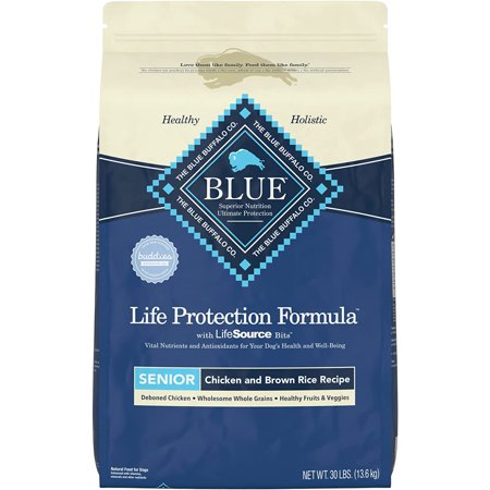 Life Protection Formula Natural Senior Dry Dog Food  Chicken and Brown Rice 30-lb