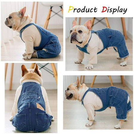 Usupdd New Fashion Dog Clothes Costumes Pet Jean Overalls Clothes Pet Pant Usupdd WAA220822-2312