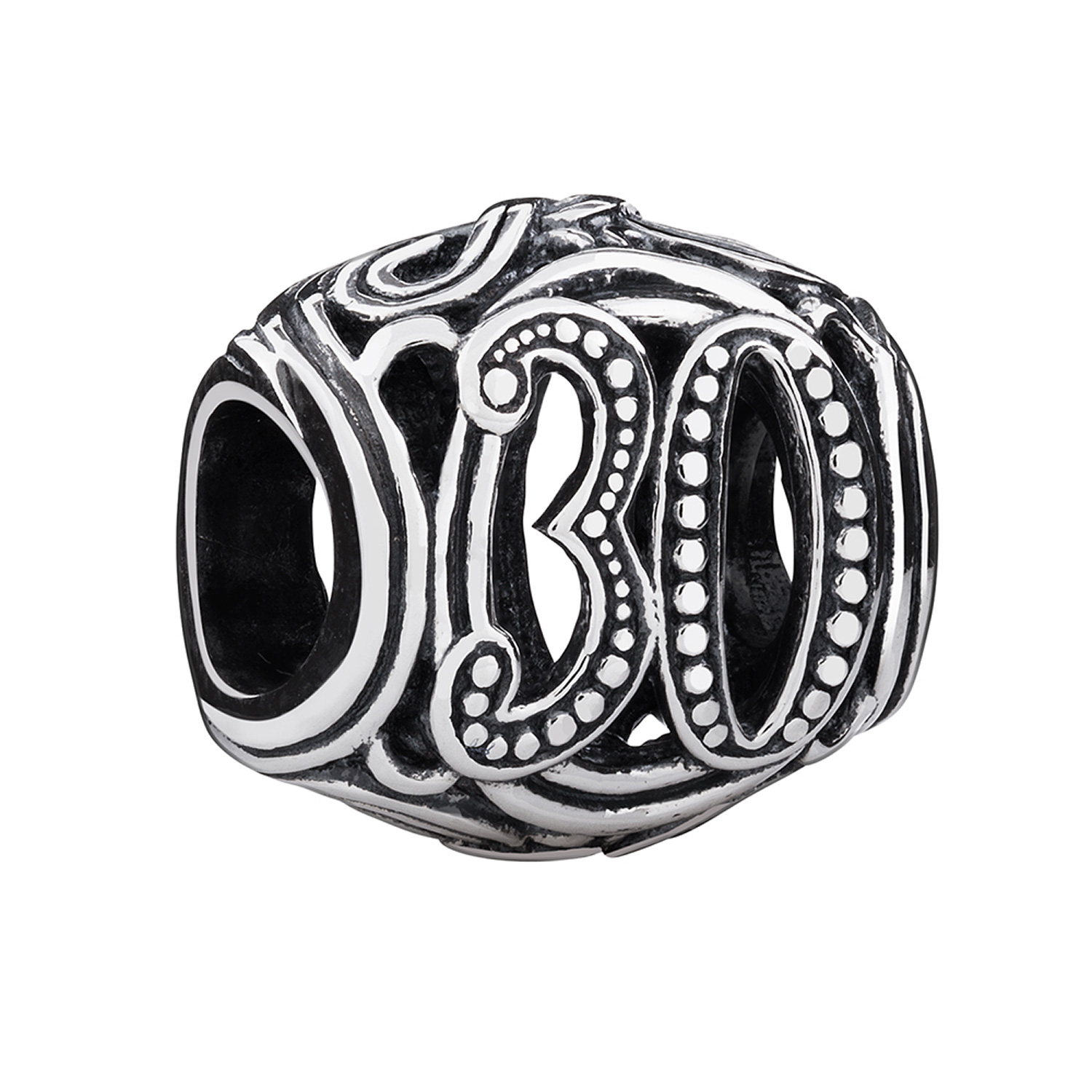 Chamilia Authentic Sterling Silver Milestones Charm 30  2010-3323