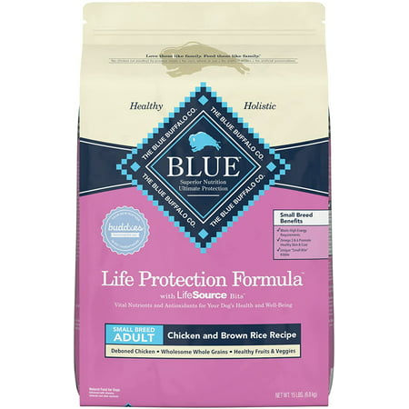 Life Protection Formula Natural Adult Small Breed Dry Dog Food  Chicken and Brown Rice 15-lb