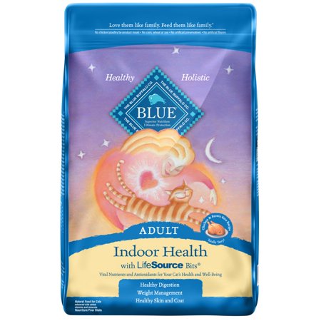 Blue Buffalo Indoor Health Natural Chicken & Brown Rice Adult Dry Cat Food 15lb