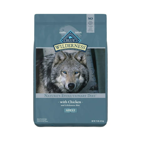 Blue Buffalo Wilderness High Protein  Natural Adult Dry Dog Food  Chicken 11-lb