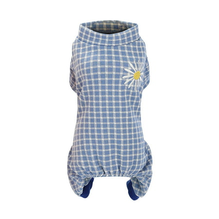 MIANHT Pet Clothes Autumn and Winter Pet Clothes Plaid Home Clothes - 2022 Fashion Pet Clothes Autumn I-#4719