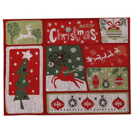 DDgui 2020 Christmas Placemat Family Table Atmosphere Arrangement Supplies Decorations - 2022 New Toys 2020 Christmas a-a#6678 DDgui 220919-6678