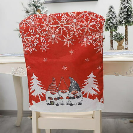 DDgui Christmas Non-woven Chair Set Cartoon Old Man Snowman Party Stool Set Decoration - 2022 New Toys Christmas Non-woven a-a#4723 DDgui 220919-4723