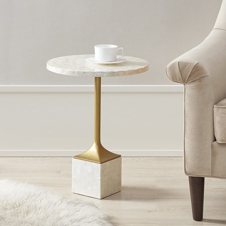 Gracie MIlls Oberlin Accent Table with TBD Finish MP120-0968