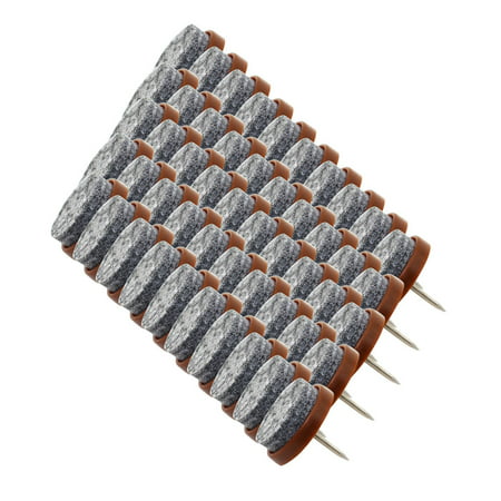 MIANHT Wood Furniture Anti-Slip Nail-on Slider Pad Gasket Round Table Feet Protector - 2022 Wood Furniture Anti-Slip R-#2723