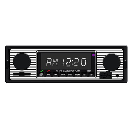 Fusipu 5513 Car MP3 Player Bluetooth-compatible Call U Disk Reading Card Insert Radio Player for Vehicles