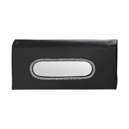 MIANHT Car Tissue Box Creative Car Paper Box Sun Visor Hanging Paper Bag Mask Storage Box Car Interior - 2022 Car Tissue Box P-#3119