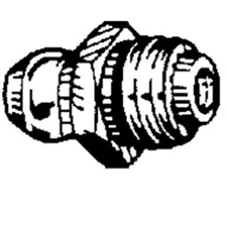 AMZ Clips and Fasteners 8mm-1.25 Straight Grease Fitting DIN 71412 (9201) 50pk