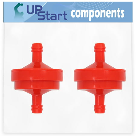 2-Pack 394358 Fuel Filter Replacement for Briggs & Stratton 083132-0134-B1 - Compatible with 298090S Fuel Filter 150 Micron
