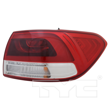 TYC 11-6781-00-9 Capa Certified Tail Light Assembly