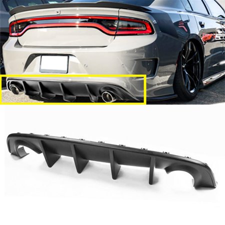 Fit for Dodge Charger SRT 2015 2016 2017 2018 2019 2020 Rear Diffuser Cover  15-20 Charger Diffuser Cover