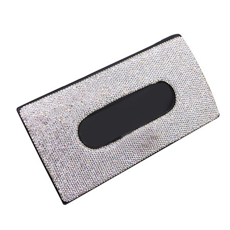 MIANHT Visor Mask Holder Diamond Encrusted for Car  Efillable with up to (20) 3-ply - 2022 Visor Mask Holder P-#2564