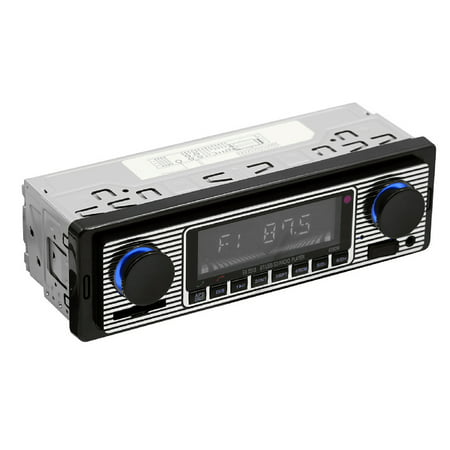 Fusipu 5513 1 Din Bluetooth-compatible 4.0 USB2.0 FM Radio AUX Input Remote Control Car MP3 Player