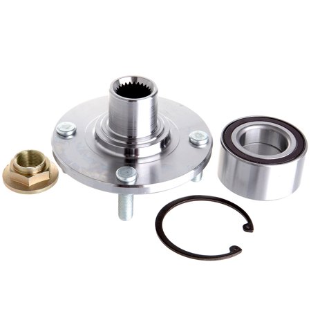 ECCPP New Premium Front Wheel Hub Bearing Assemblies Fits Ford Focus 00 01 02 03 04 05 06 07 08 09 10 11 4 Lugs Non ABS 518510 Hub Bearing Assembly Ki