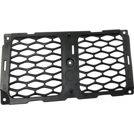 For Jeep Grand Cherokee 2017 18 19 20 2021 Grille Insert Driver Side | SRT/Trackhawk | Honeycomb Mesh | Textured Black Shell and Insert | Replacement 