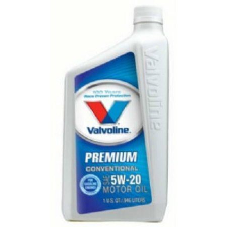 6 PC Valvoline 797974 Premium Conventional Motor Oil  5W-20  1 Qt