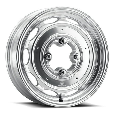 15x4.5 Mobelwagen 430P Interceptor Polished Wheel 4x130 (25mm)
