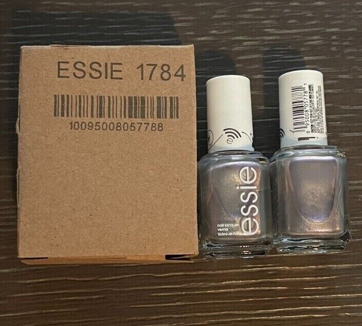 Essie Salon-quality Nail Polish, Vegan, Cyber Society, Silver, Geek Chic - 0.46 Fl Oz