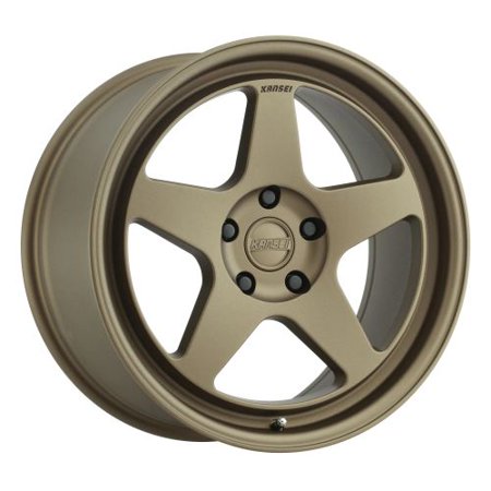 18x8.5 Kansei K12B KNP Textured Bronze Wheel 5x100 (35mm)
