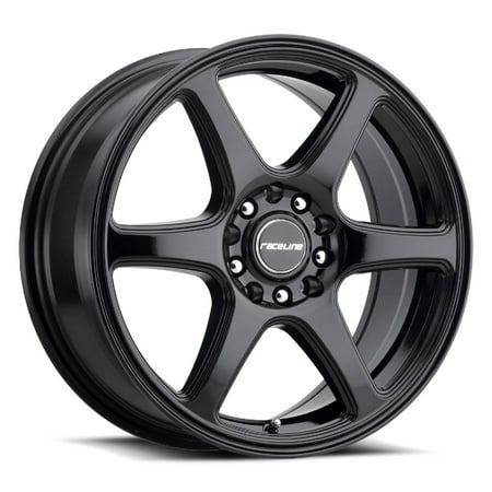 Raceline 146B-MATRIX 15  Cast Aluminum Wheel  MATRIX GLOSS BLACK 15X7 4X100/4X114.3 +40mm