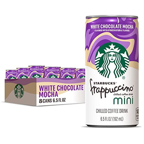 Starbucks Frappuccino Coffee Drink White Chocolate Mocha 6.5 Fl Oz (8 Count)