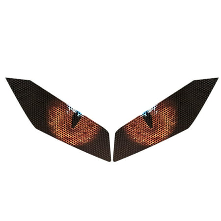 Benefischl Motorcycle Headlight Protection Sticker Fairing Headlight Sticker Guard Sticker for MT-09 2017 03 Model