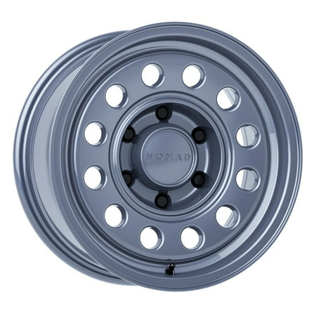 17x8.5 Nomad Wheels N501UG Convoy Utility Gray Wheel 6x5.5 (0mm)