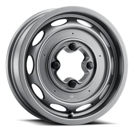 15x4.5 Mobelwagen 430G Race Interceptor Satin Gunmetal Wheel 4x130 (25mm)