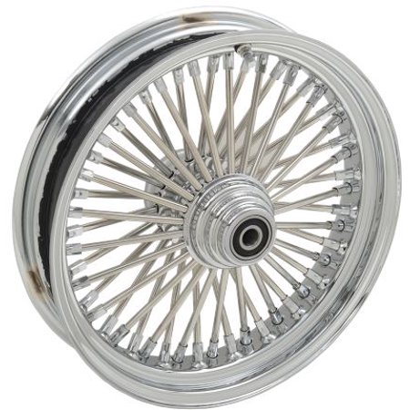 Drag Specialties Fat Daddy 50-Spoke Front Wheel 21X2.15 Single Disc (0203-0255)