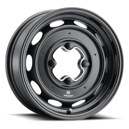 15x4.5 Mobelwagen 430B Interceptor Satin Black Wheel 4x130 (25mm)
