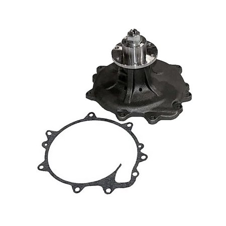 Water Pump - Compatible with 1986 - 1991 International 2554 7.6L 6-Cylinder Diesel 1987 1988 1989 1990