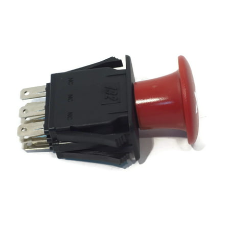 The ROP Shop PTO Clutch Switch for Scag 700675  481635  Rotary 9657  11470 Tractor Mower Knob