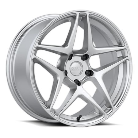 18x9 Kansei K15H Astro Hyper Silver Wheel 5x120 (22mm)