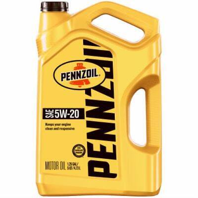 Pennzoil PENNZOIL 5W-20 4 Cycle Engine Multi Grade Motor Oil 5.1 Qt. (Pack of 3)